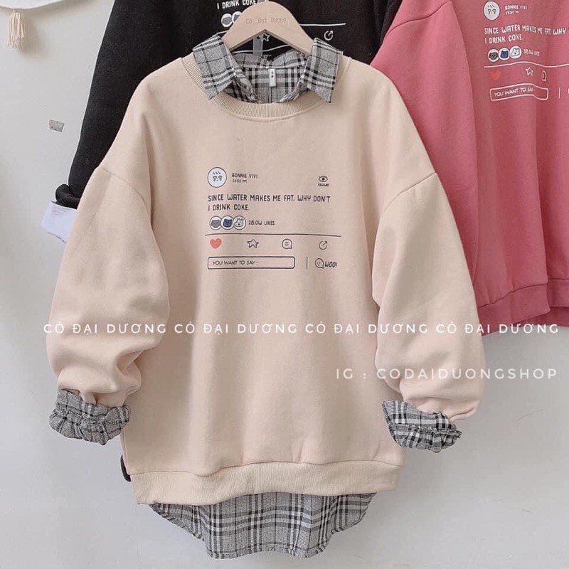 Áo Thun Tay Dài Form Rộng hàng Thu Đông cho nữ, hàng đẹp sắc nét