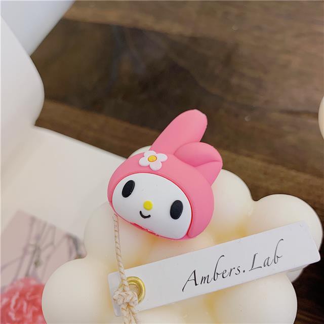 Phụ kiện bảo vệ dây cáp sạc hình Hello Kitty dễ thương