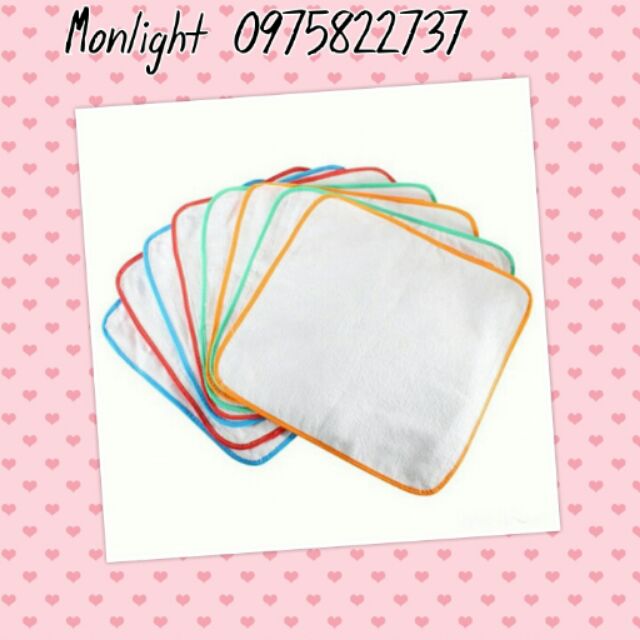 Set 10 Miếng lót 1 mặt nilon, 1 mặt cotton Linh Trang/ đoremon | BigBuy360 - bigbuy360.vn