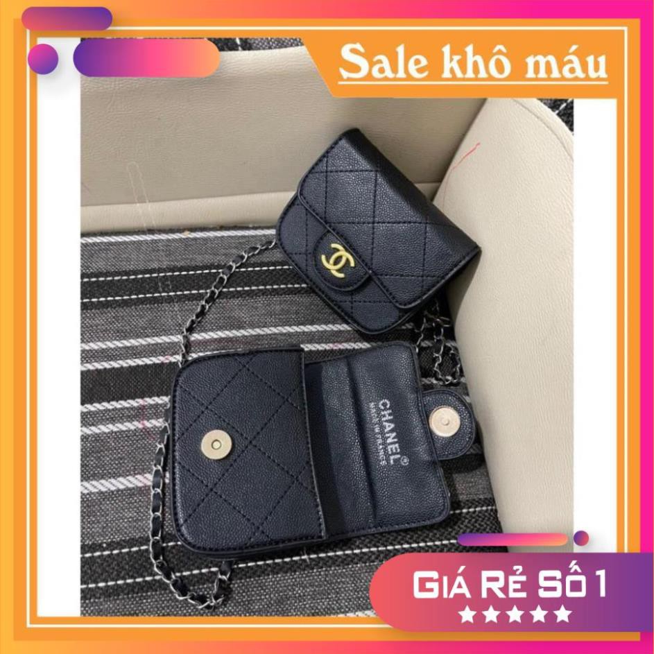 🎒[ẢNH THẬT] TÚI XÁCH NỮ CHANEL MINI SIÊU XINH SIZE 10,TÚI XÁCH CAO CẤP, TÚI XÁCH GIÁ RẺ