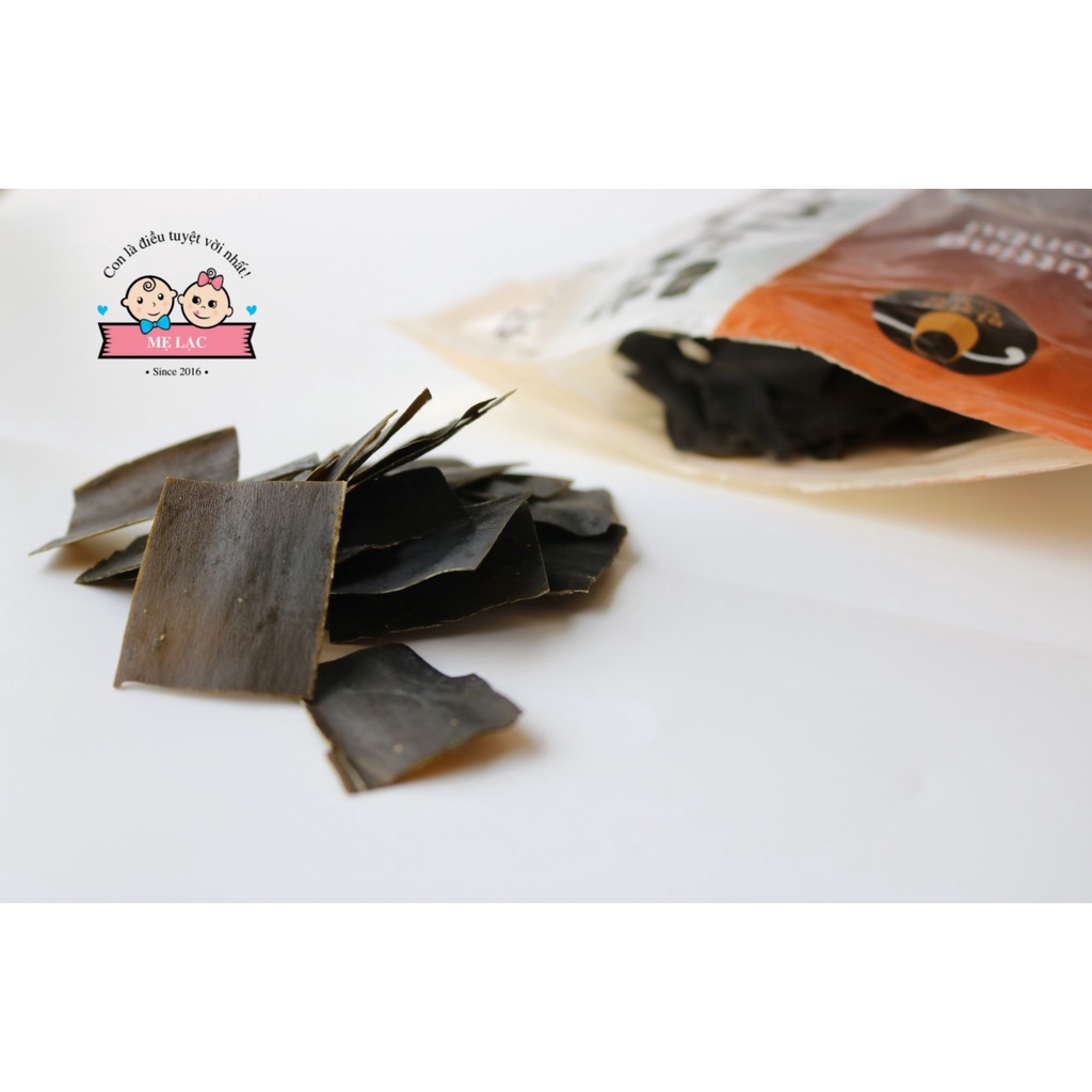 [Kombu] Tảo bẹ tự nhiên nấu dashi cho bé ăn dặm từ 7 tháng tuổi