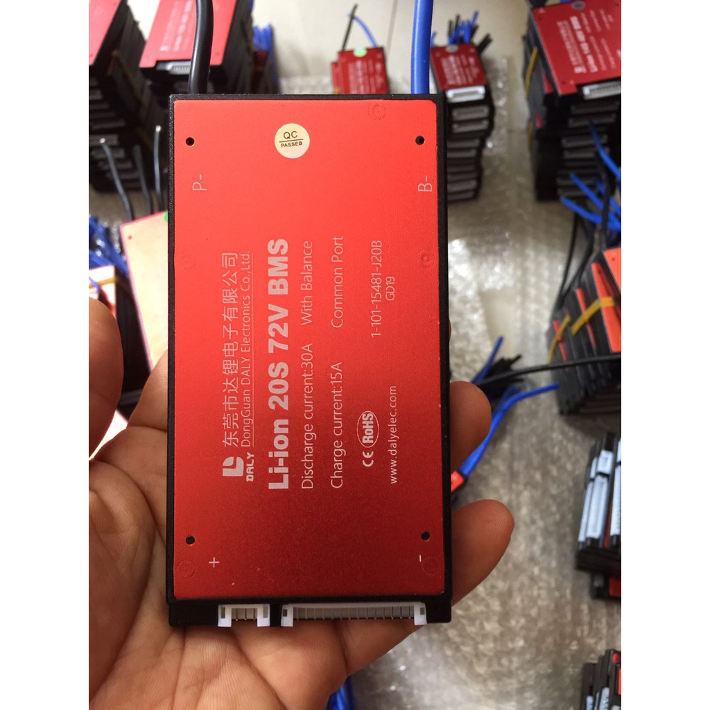 Mạch bảo vệ pin lithium Li ion 20S 72V 30A
