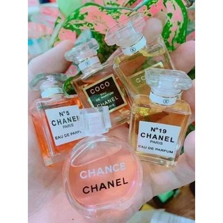 SET 5 CHAI NƯỚC HOA  MINI SIÊU THƠM