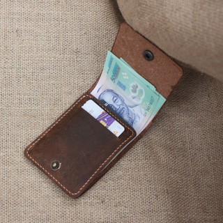 Ví sen Mini DA BÒ SÁP Handmade