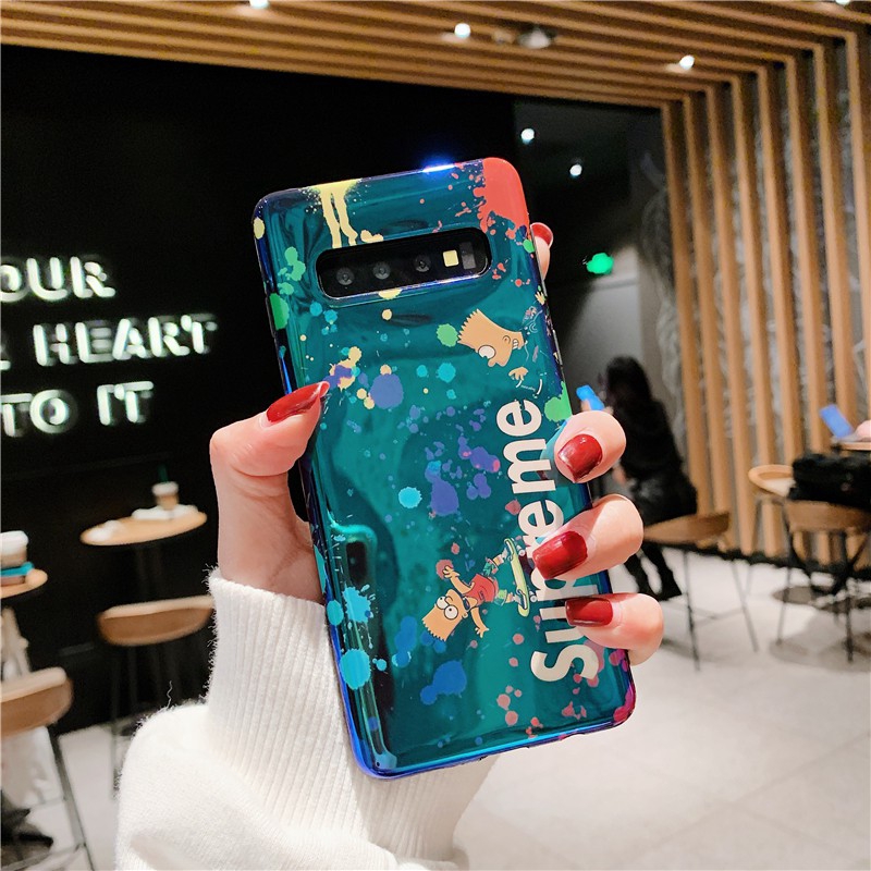 Ốp điện thoại silicon dẻo in hình Supreme cho Samsung Note 10 Note 10+ 5G Pro Plus S10 S10+ S9 S9+ Note9 Note 8 S8 S8+