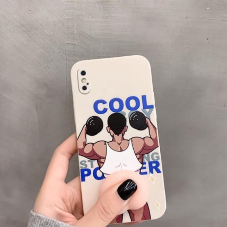 Full mã Iphone 6 đến 11 | 12 Pro max - Ốp Điện Thoại Silicon Hình Lực sĩ  Mochi Ngộ Nghĩnh Squishy bảo vệ camera