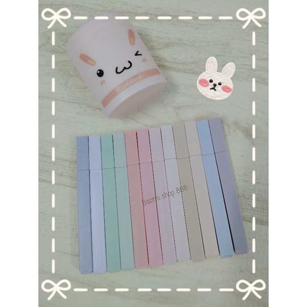 🍭 set 12 viết highlight  màu pastel  kẹo ngọt 🍭