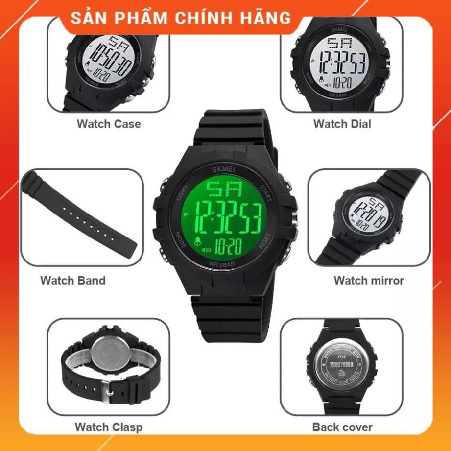 Hàng Cao Cấp -  Đồng hồ điện tử Skmei 1715 dành cho nam- Hàng nhập khẩu chính hãng - lỗi 1 đổi 1 | BigBuy360 - bigbuy360.vn