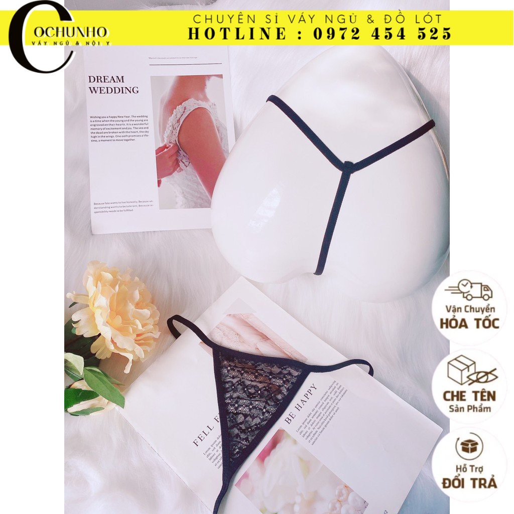 ♥️[Q11.HCM] ♥️ CK032 QUẦN LÓT LỌT KHE  REN SIÊU ĐẸP - QUẦN CHÍP LỌT KHE SEXY