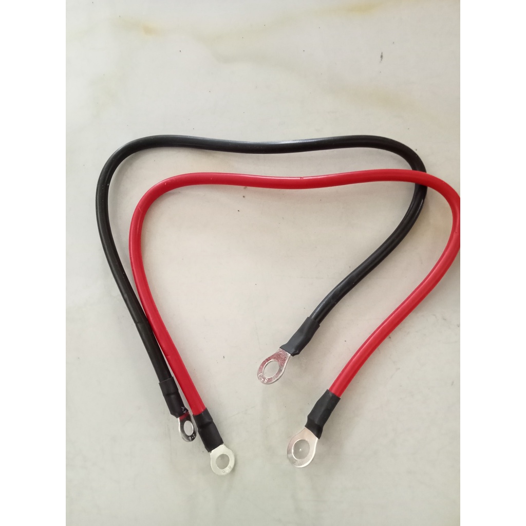 Cặp dây đồng 10mm bấm cos 2 đầu dài 40cm