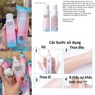 Xịt Chống Nắng Maycreate Nội Địa Trung