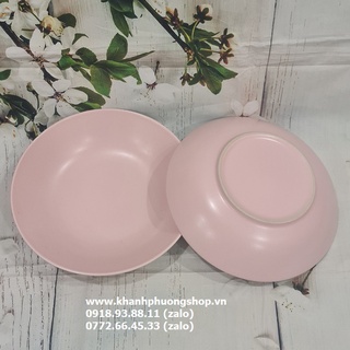 dĩa sứ sâu lòng 24cm - dĩa sứ sâu lòng