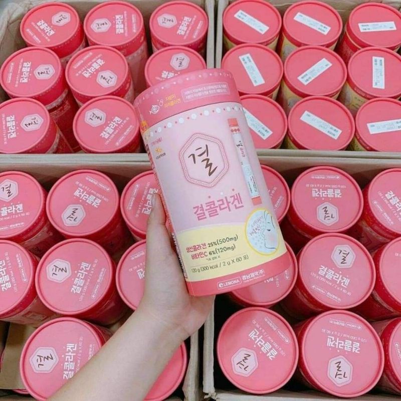 Bột uống Collagen Hàn Quốc Lemona Gyeol Nano Powder 60gói× 2gr