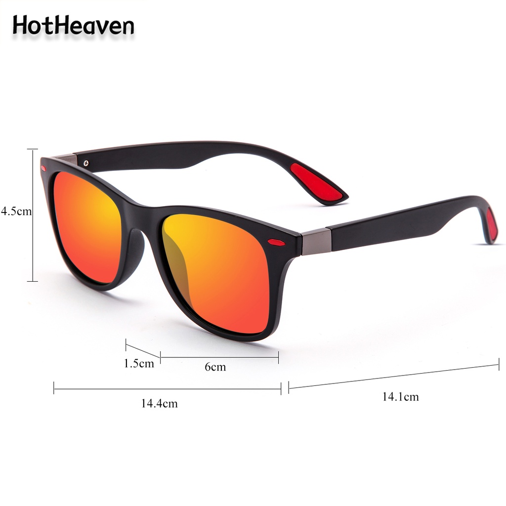 Kính Chống Tia UV Phân Cực Mặt Oval Bảo Vệ Mắt Thời Trang Unisex Với 6 Kiểu Dáng Khác Nhau UV400