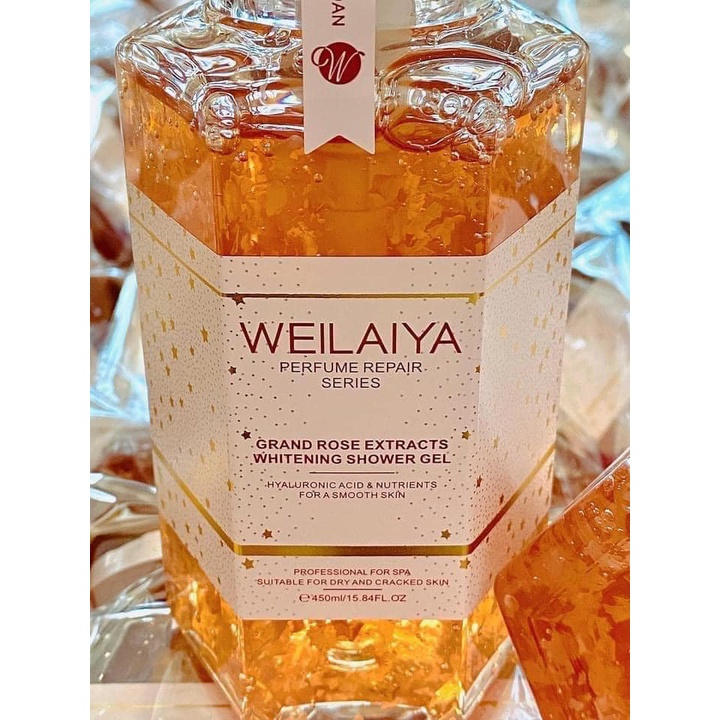 Sữa Tắm Trắng Da Weilaiya Hoka Sữa Tắm Hương Nước Hoa Thơm Lâu Cho Da Nhạy Cảm