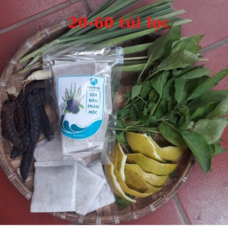 GỘI ĐẦU BỒ KẾT THẢO MỘC SƠN DUNG, HỘP 20 TÚI LỌC,GĐ1&3