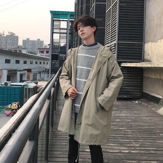 [ xả kho về ăn tết] áo khoác kaki nam dáng dài hàn quốc