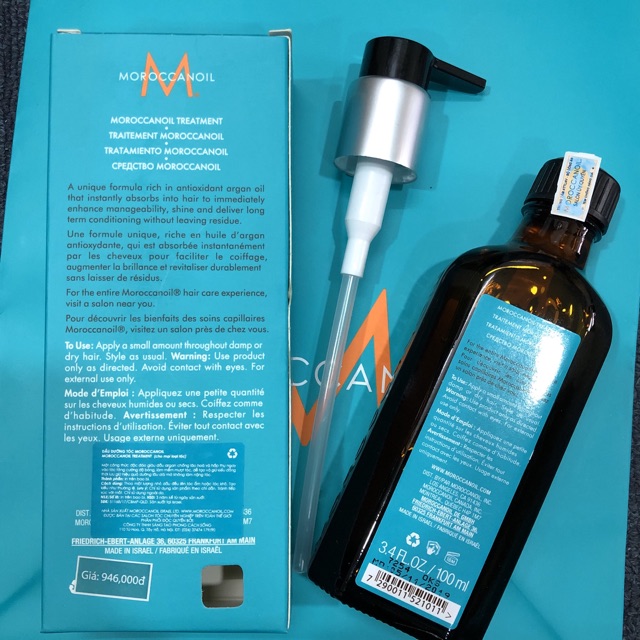 (Hàng chuẩn) Tinh dầu dưỡng tóc Moroccanoil Treament