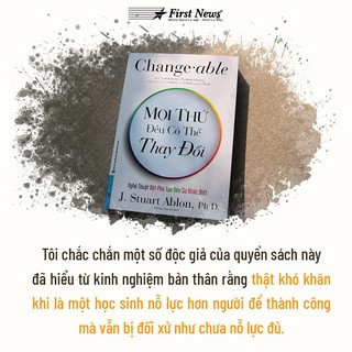 Sách Mọi Thứ Đều Có Thể Thay Đổi - First News