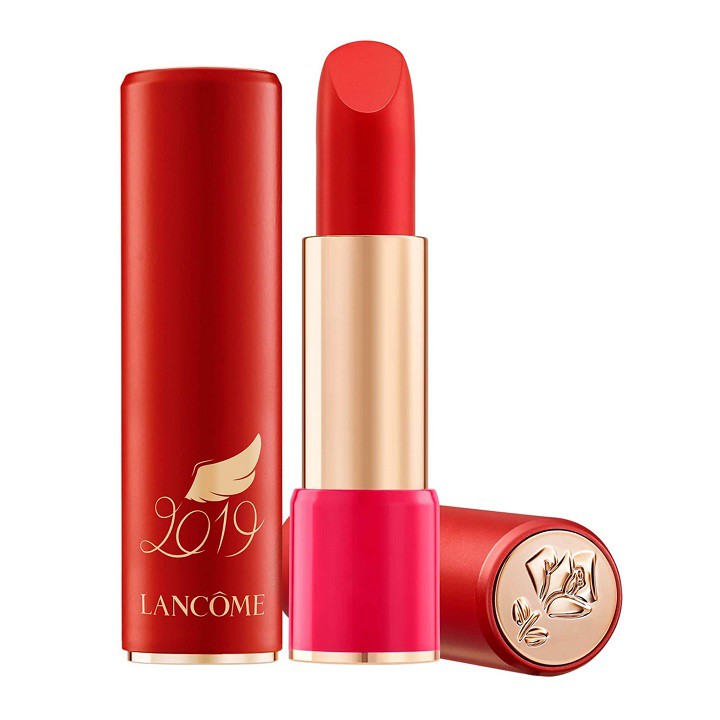 Son Lancome 178 Rouge Vintage Matte Màu Đỏ Cam 2019