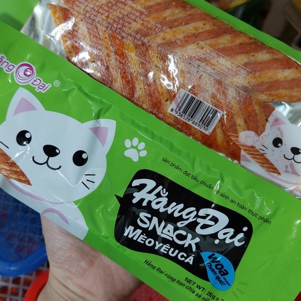 SNACK MÈO YÊU CÁ HẰNG ĐẠI