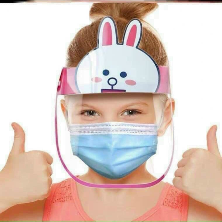 Màn chắn - Kính chắn giọt bắn cho bé - Baby Face Shield