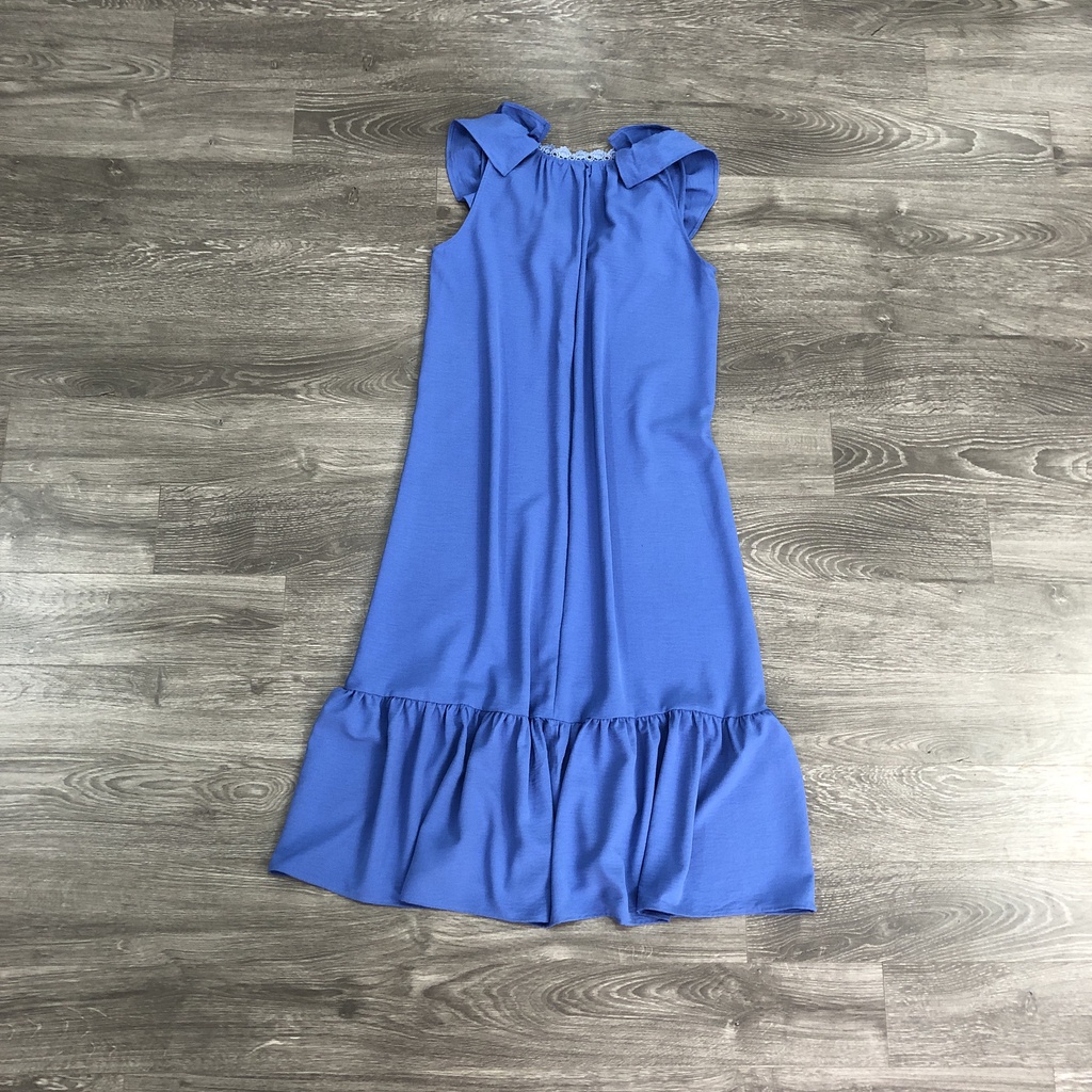 Đầm HD PARIS bèo cổ viền ren