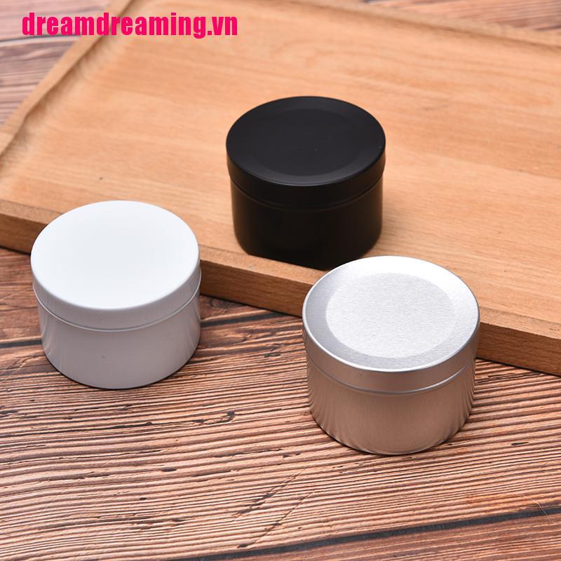 Hộp Đựng Nến Hình Tròn Thiết Kế Dễ Thương Tiện Dụng