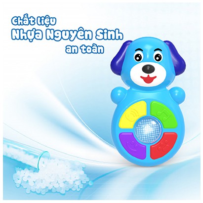 Baby Phone Antona -  Đồ Chơi Điện Thoại Hình Chú Cún Bằng Nhựa An Toàn Cho Bé