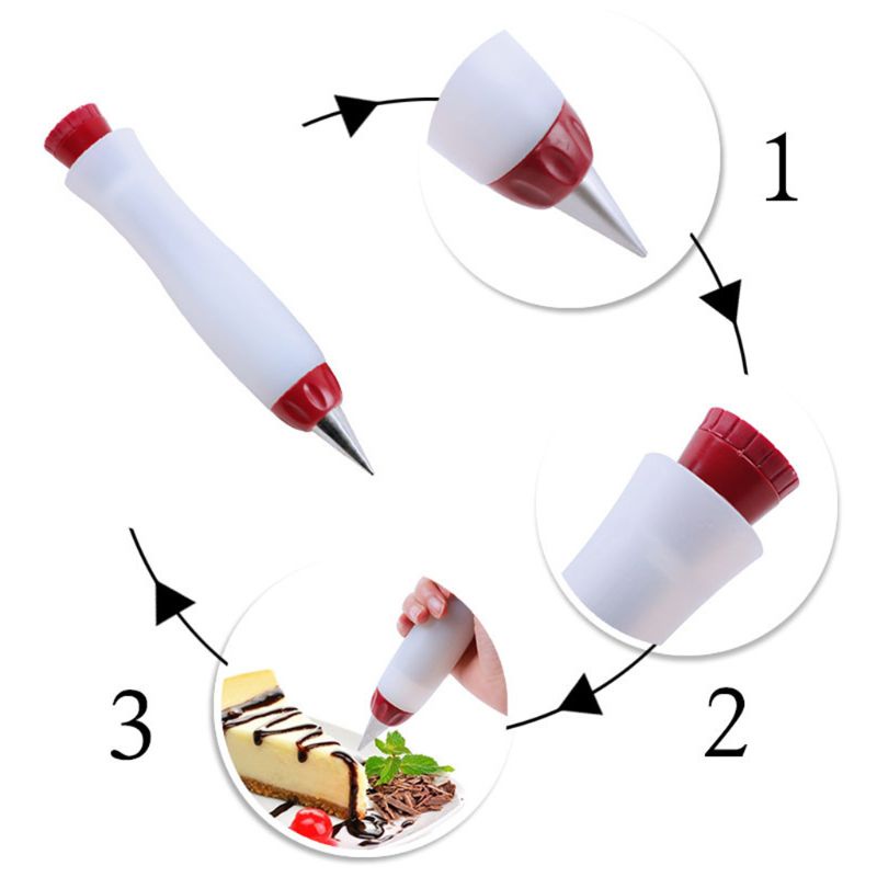 Bút Viết Chữ Trang Trí Bánh Kem Bằng silicone