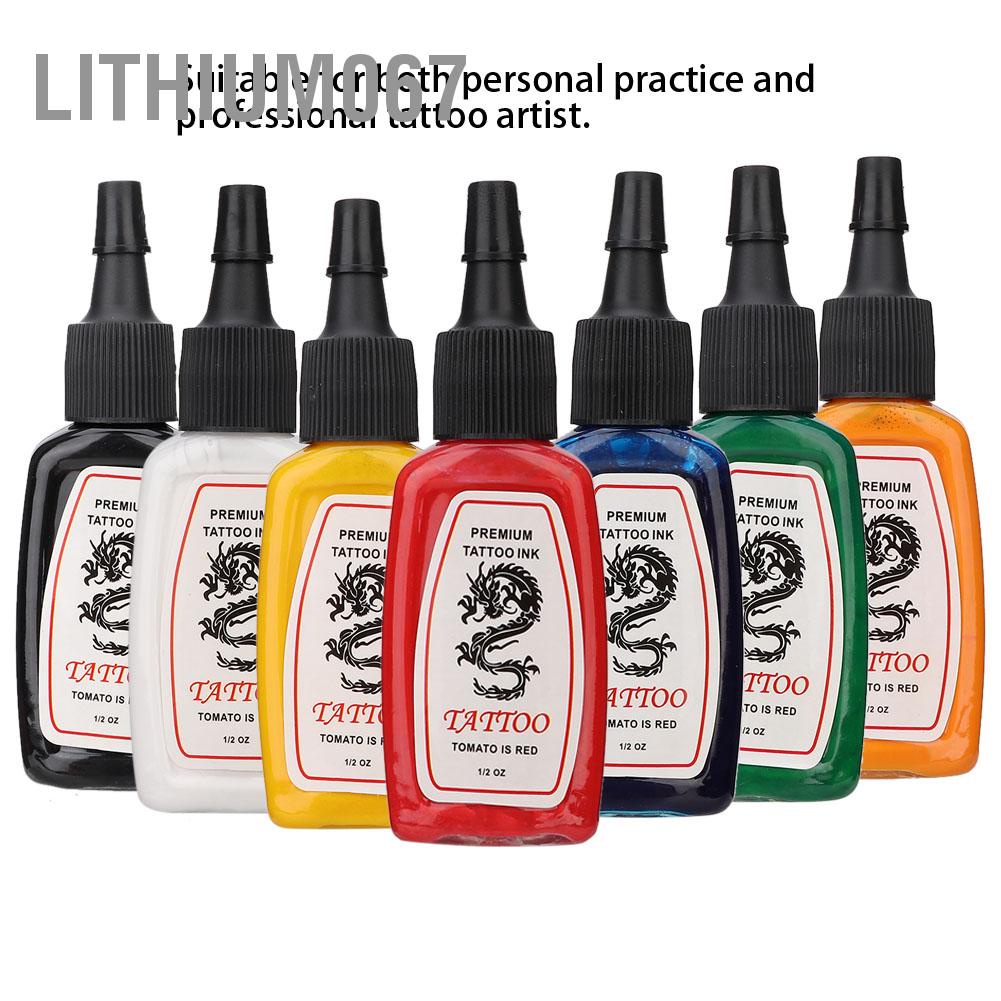 Lithium067 Professional Eyebrow Tattoo Ink Long Lasting Fast Coloring Pigment 15ml