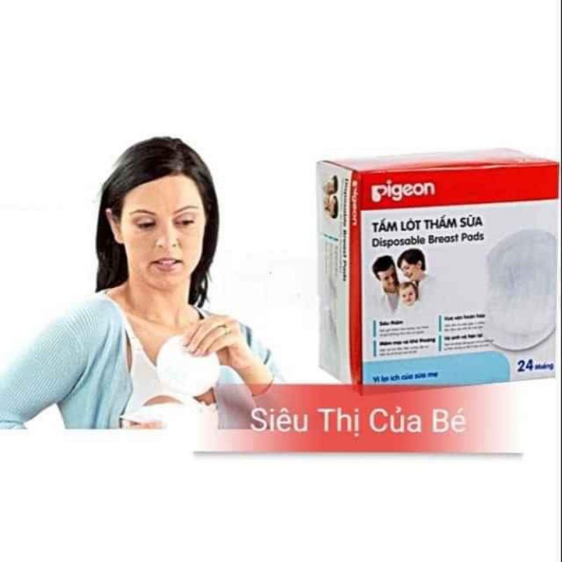 hộp 24 miếng lót thấm sữa dùng 1 lần