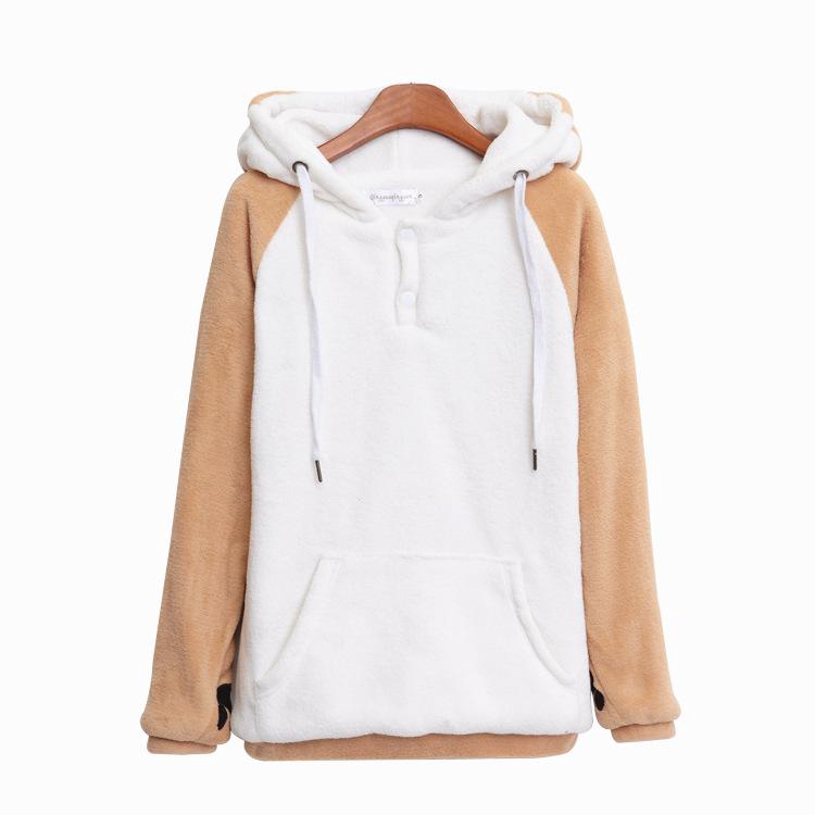 Áo hoodie nữ in họa tiết Sume Shiba Inu Husky dễ thương