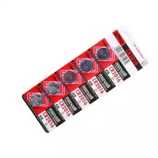 Vỉ 5 viên pin 3V Lithium CR2016 Maxell