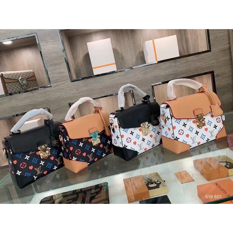 Túi LV size 23cm fullbox bill hoá đơn túi vải spsl