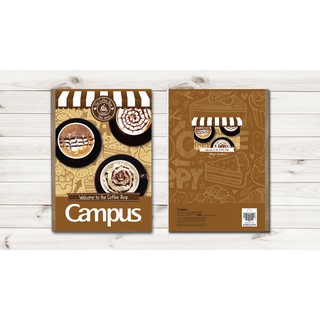 Vở kẻ ngang có chấm Campus - COFFEE SHOP (Khổ B5, 120 trang) (Hộp 20 cuốn)