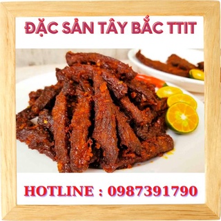 Thịt bò khô 200gr bò khô miếng tặng chẩm chéo - loại đặc biệt