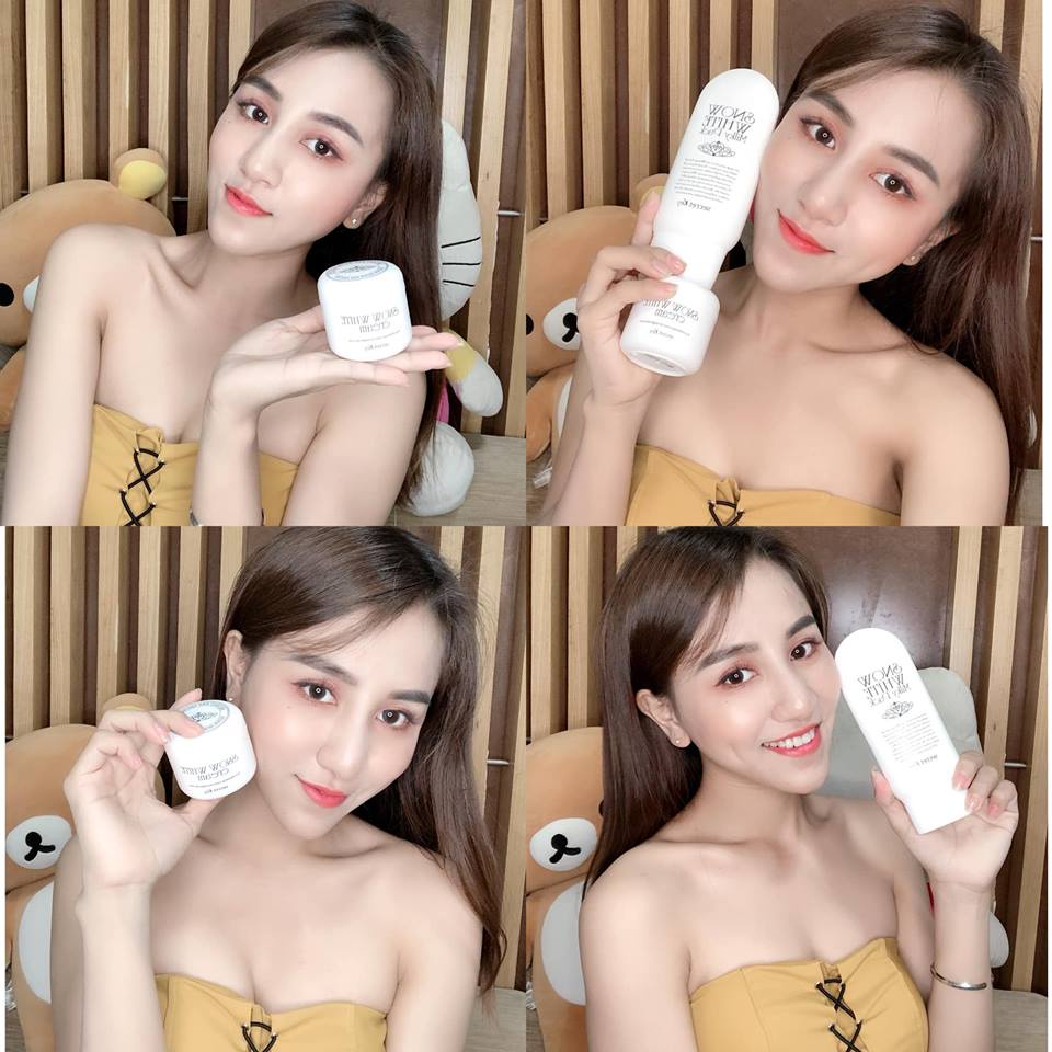 Kem tắm trắng toàn thân Secret Key Snow White Milky Pack 200g _ Kem ủ trắng toàn thân _ Secret Key Chính Hãng