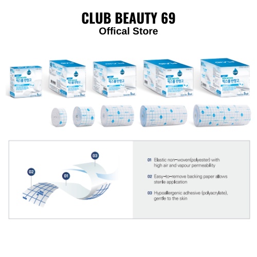 Băng keo cuộn co giãn FIX ROLL  10cm x10m