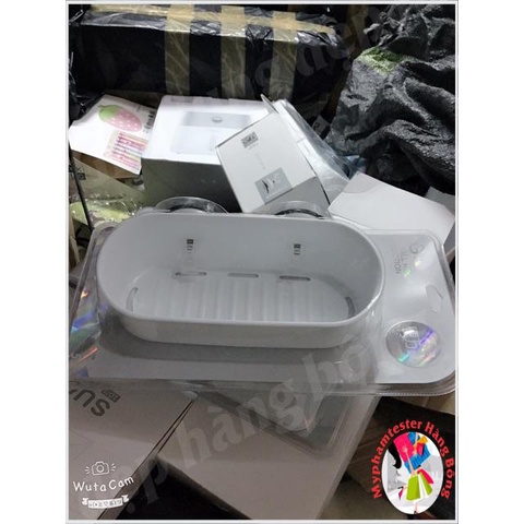 Kệ bầu dục vừa hít vừa dán siêu chắc 016