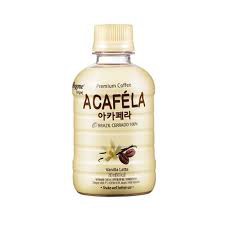 [Mã GROSALE2703 giảm 8% đơn 250K] 5 CHAI CÀ PHÊ SỮA ACAFÉLA - CAFE VANILLA LATTE (Chai 240ml)