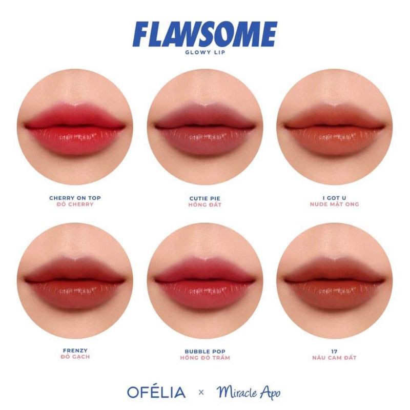 SON OFELIA FLAWSOME GLOWY LIP - MÀU 17