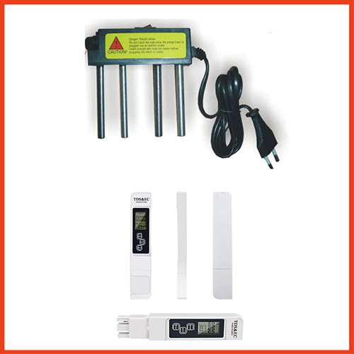 Combo Bút thử nước tds ec + điện phân kiểm tra nước sạch