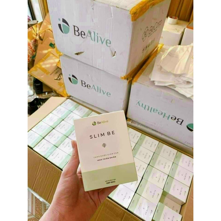 Giảm Cân SLIM BE (COMBO 2 HỘP) của BEALIVE Chính Hãng Slimbe Giúp Giảm 3-7 Kg Sau 30 Ngày