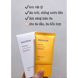 KEM CHỐNG NẮNG INNIFREE VỀ MẪU MỚI BÁN CHẠY NHẤT (CAM KẾT CHUẨN AUTH)