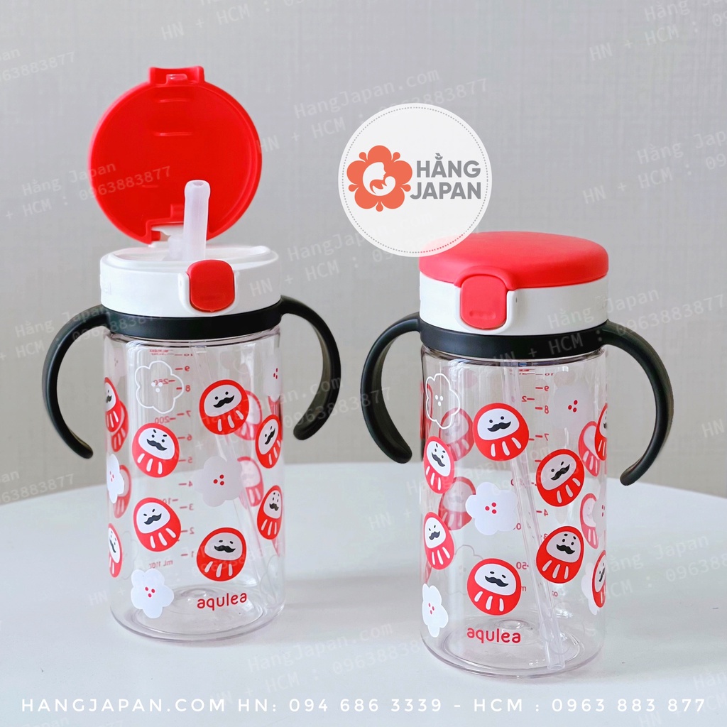 Chính hãng Cốc ống hút RICHELL cho bé từ 7 tháng trở lên 200ml; 300ml