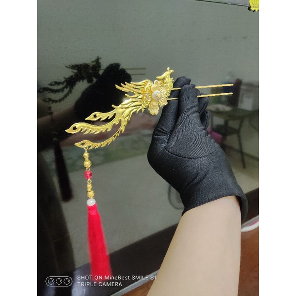 Trâm cưới phượng hoàng cô dâu