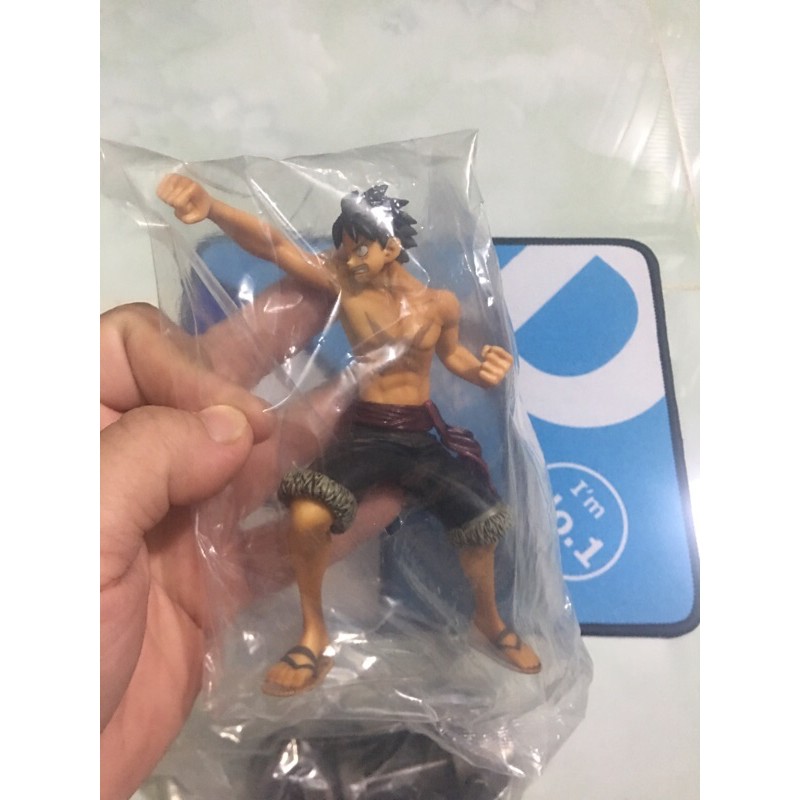 MÔ HÌNH ONEPIECE DXF MANHOOD MONKEY D LUFY FULL BOX TEM VÀNG