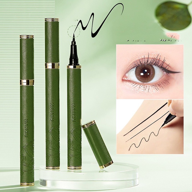 HOT - Bút Kẻ Mắt Nước HANRU Tourmaline Eye Pencil - Vỏ Xanh