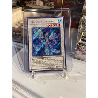 Lá bài thẻ bài Yugioh Frozen Fitzgerald - Secret Rare - Tặng bọc bài nhựa bảo quản